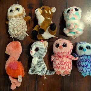 Ty Beanie Boos Lot Of 7